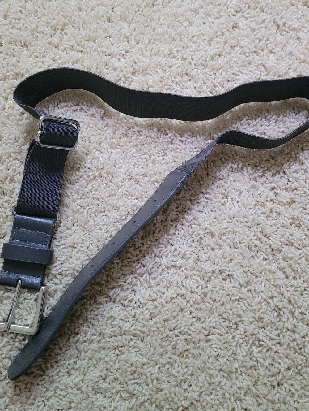 Under Armour Youth Baseball Belt Gray Adjustable OSFA